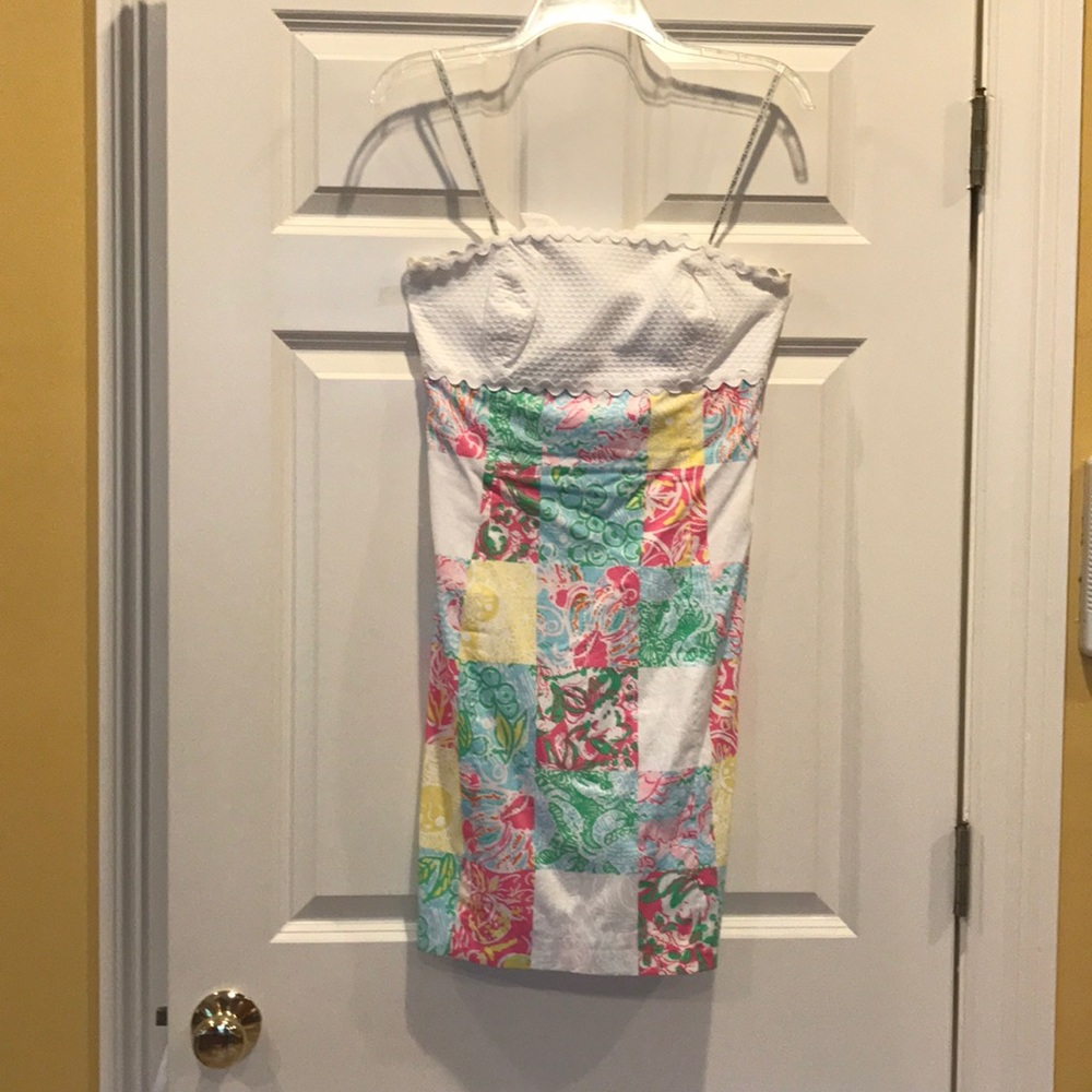 Lilly Pulitzer strapless dress